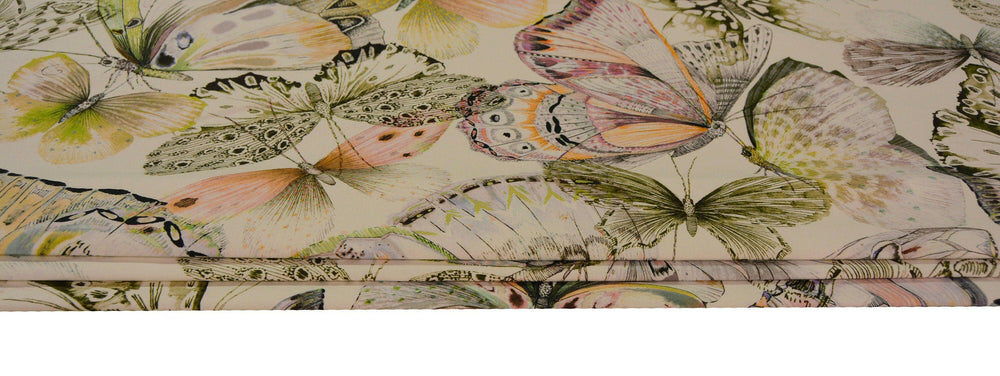 Designers guild - Papillons - Shell - Professionally Made Roman Blind Made to Measure.