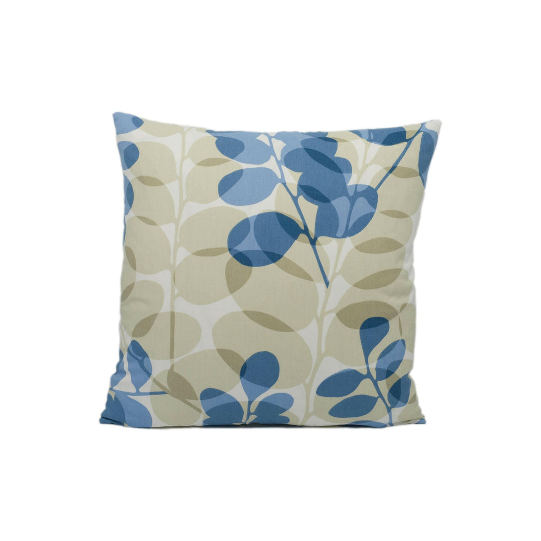 Scion - Lunaria - 4 Colourways Available - Cornflower / Denim / Leaf / Sunflower - Elegant Floral Cushion Cover - Handmade Throw Pillow.