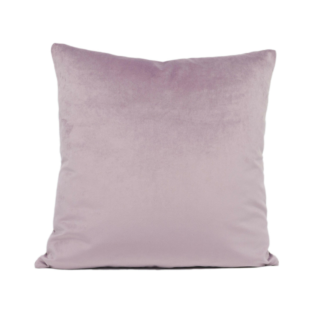 Stunning Designer Heather Purple Velvet Cushion Cover - Handmade Throw Pillow Designer Home Décor.