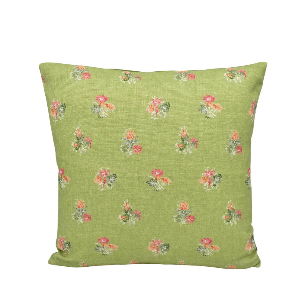 Andrew Martin - Spinney - Leaf - Calming Vintage Inspired Botanical Floral Designer Cushion Cover - Luxury Throw Pillow - Handmade Home.