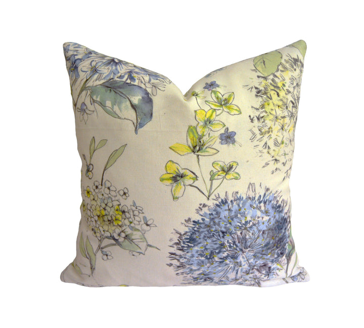 Prestigious - Lila - Lichen - Fresh Floral Country Cushion Cover - Handmade Throw Pillow Designer Home Decor.