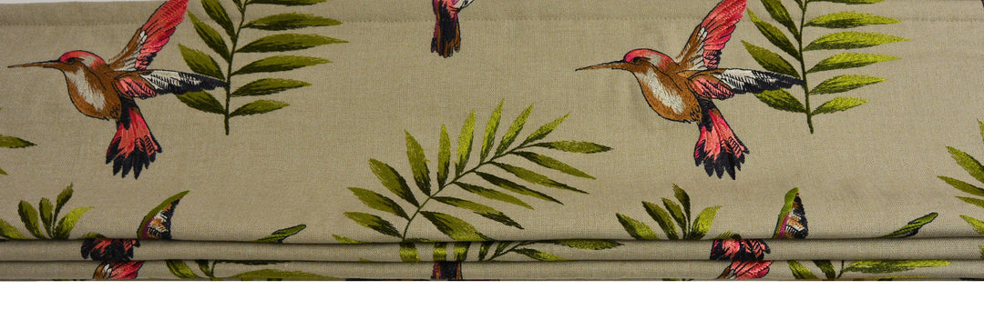 ILIV - Monserrat - Cranberry - Made To Measure Professionally Made Roman Blind.