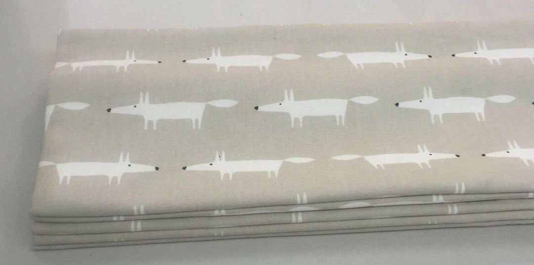 Scion -Little Fox - Snow -   Made To Measure Professionally Made Roman Blind.