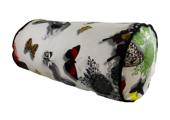 Designers Guild Christian Lacroix, Bolster Cushion Cover 'Butterfly Parade' 17x8".