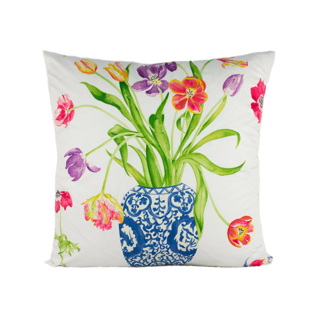 Sanderson - Painters Garden - Violet / Crimson - Stunning Designer Cushion Cover Home Décor Throw Pillow.
