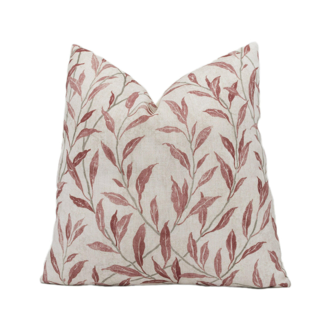 Sanderson - Osier - Rosewood / Sepia - Handmade Cushion Cover Stunning Throw Pillow Designer Home Décor.