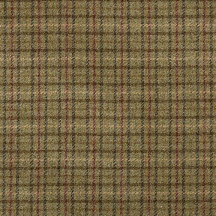 Abraham Moon - Balmoral - Sage -  100% Wool Cushion Cover - Designer Plaid Pillow Cover - Handmade Custom Abraham Moon Pillow.