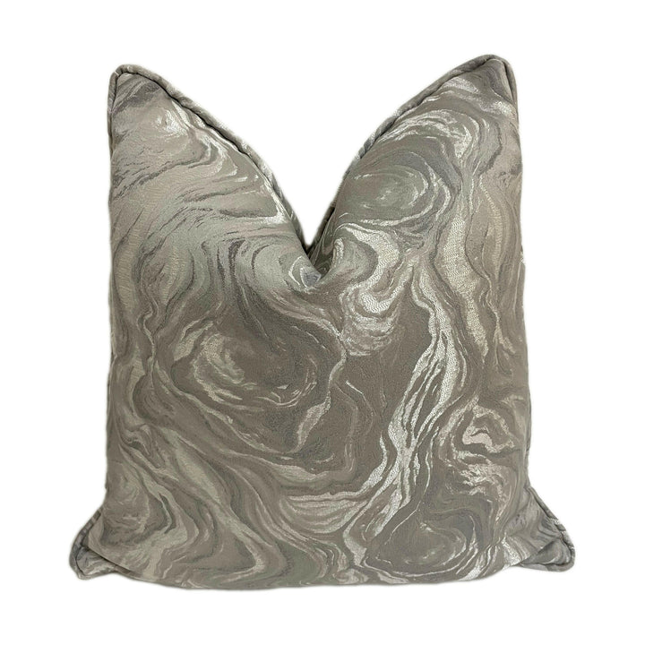 Clarke and Clarke - Lavico - Pewter - Stunning Designer Cushion Cover Home Décor Throw Pillow.