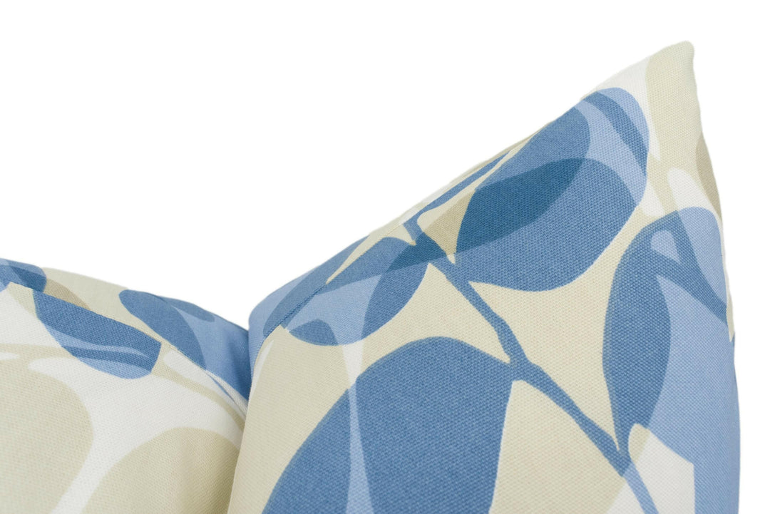 Scion - Lunaria - 4 Colourways Available - Cornflower / Denim / Leaf / Sunflower - Elegant Floral Cushion Cover - Handmade Throw Pillow.