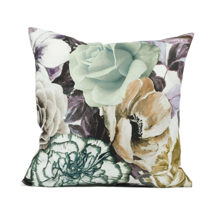Designers Guild - Pandora II - Heather - Striking Modern Floral Cushion Cover - Handmade Throw Pillow - Designer Home Décor.