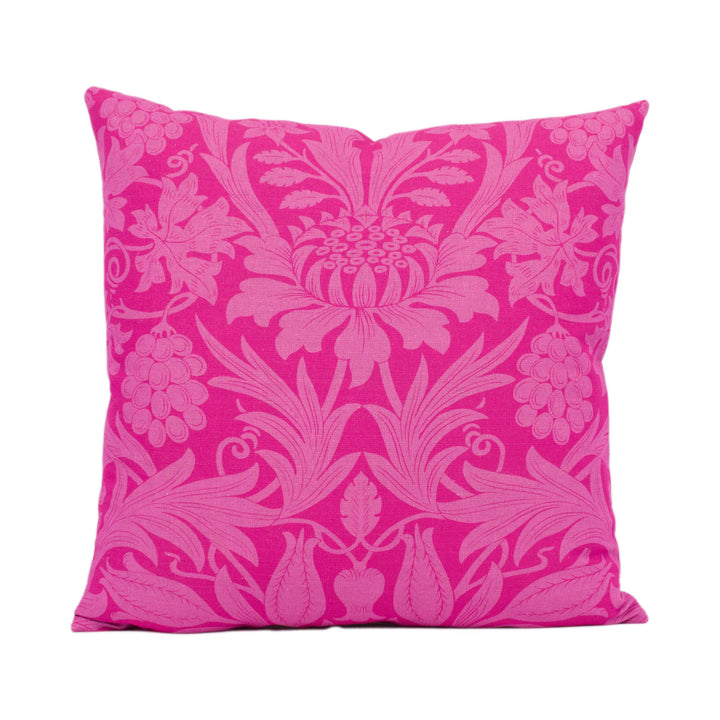 Liberty - Merton Sunflower - Azalea - Bright Modern William Morris Cushion Cover - Handmade Throw Pillow Designer Home Décor.