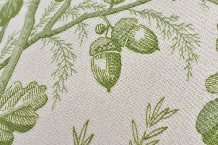 Schumacher – Brantwood Vine – Leaf – Luxury Designer Botanical Linen Cushion Cover