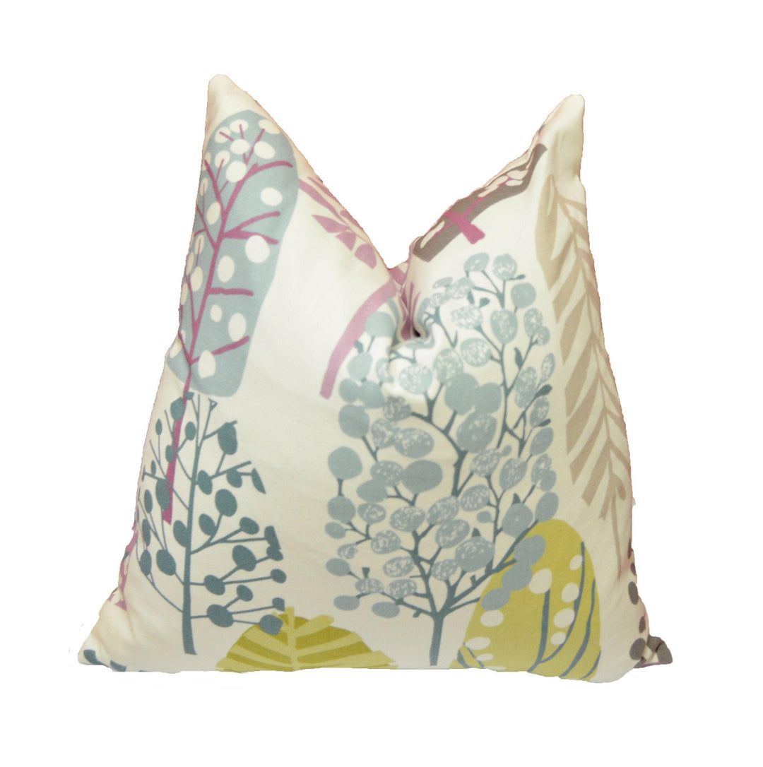 Clarke & Clarke x Studio G - Trad - Heather / Olive - Lovely Tree Design Cushion Cover Throw Pillow Designer Home Decor.