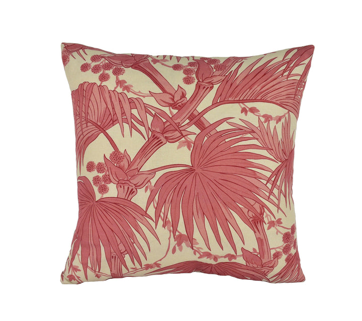 Lee Jofa Las Palmas Red Cushion Cover Pillow Throw Designer Home Decor.