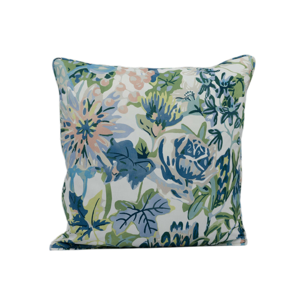 Harlequin - Perennials - Seaglass / Exhale / Murmuration - Statement Floral Cushion Cover - Handmade Throw Pillow - Designer Home Décor.