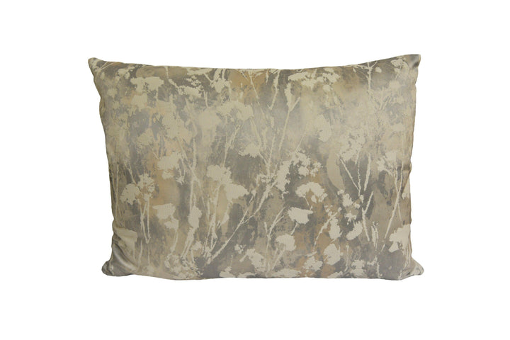 Ashley Wilde x Kai - Jacinth - Praline - Mesmerising Floral Metallic Designer Cushion Cover - Luxury Throw Pillow - Handmade Home Decor.