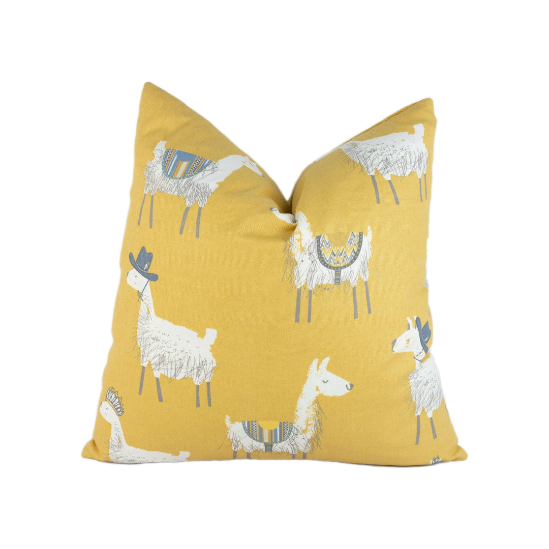 Iliv - Alpaca - Quince - Funky Fun Designer Cushion Cover Home Décor Throw Pillow.