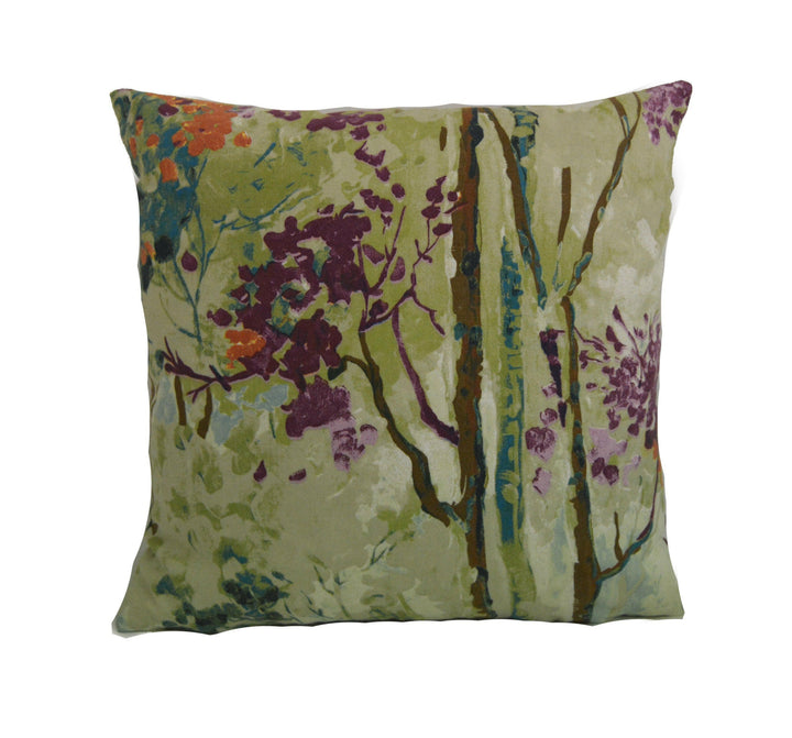 Prestigious - Silver Birch - Jewel - Beautiful Birch Tree Blossom Cushion Cover - Handmade Throw Pillow Designer Home Decor.