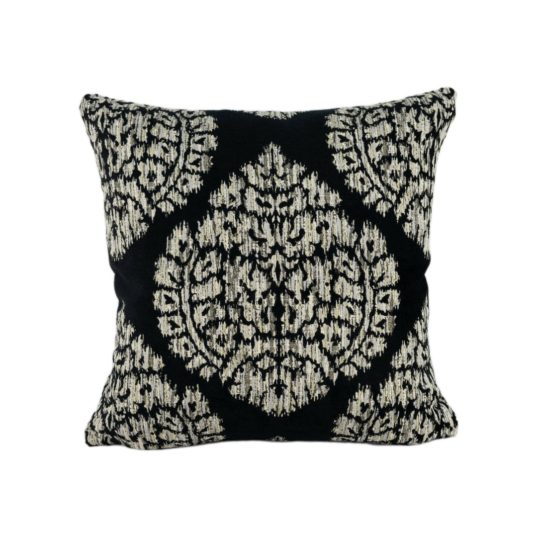 Fryetts - Marcello - Noir - Stunning Designer Cushion Cover Home Décor Throw Pillow.