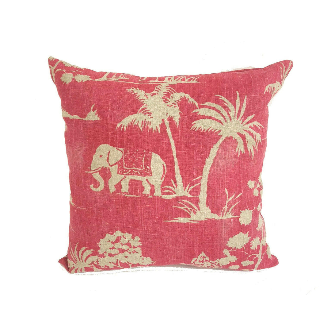 Clarke and Clarke - Mandir - Sorbet - Cushion Cover Pillow Throw.