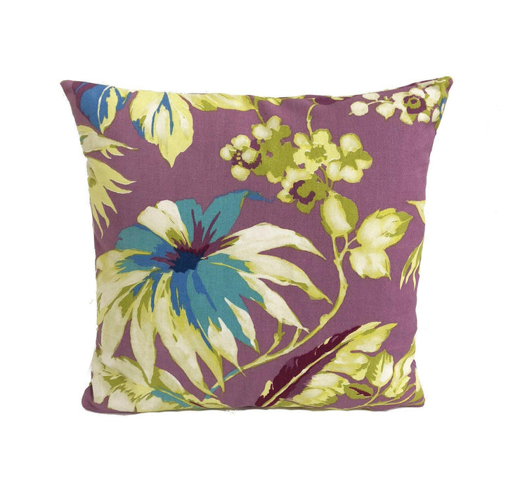 Prestigious - Borneo - Orchid - Funky Retro Botanical Cushion Cover - Handmade Throw Pillow Designer Home Decor.