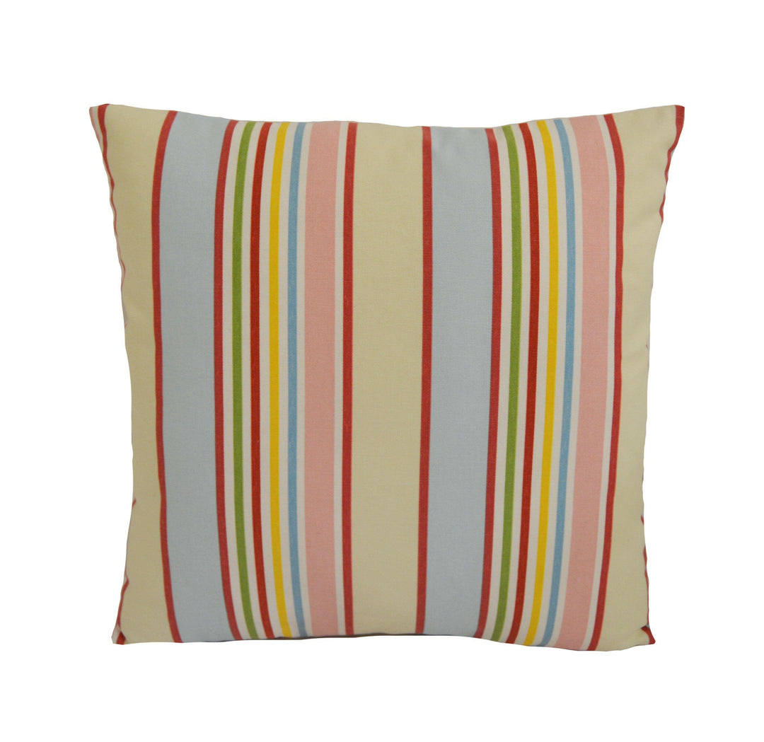 Prestigious - Addison - Chintz - Cute Colourful Stripe Cushion Cover - Handmade Throw Pillow Designer Home Decor.
