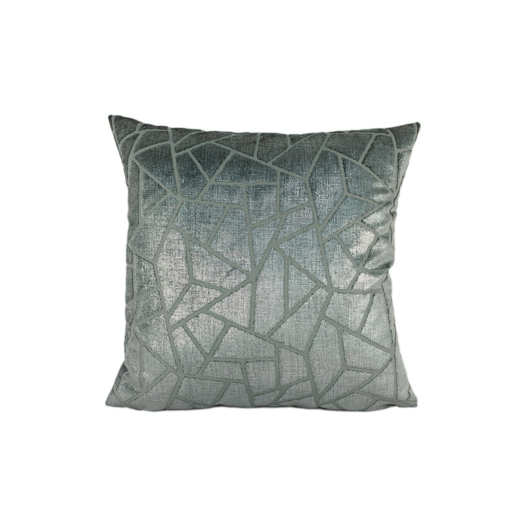 Wemyss - Madeira - Aluminium - Stunning Designer Velvet Cushion Cover Home Décor Throw Pillow.