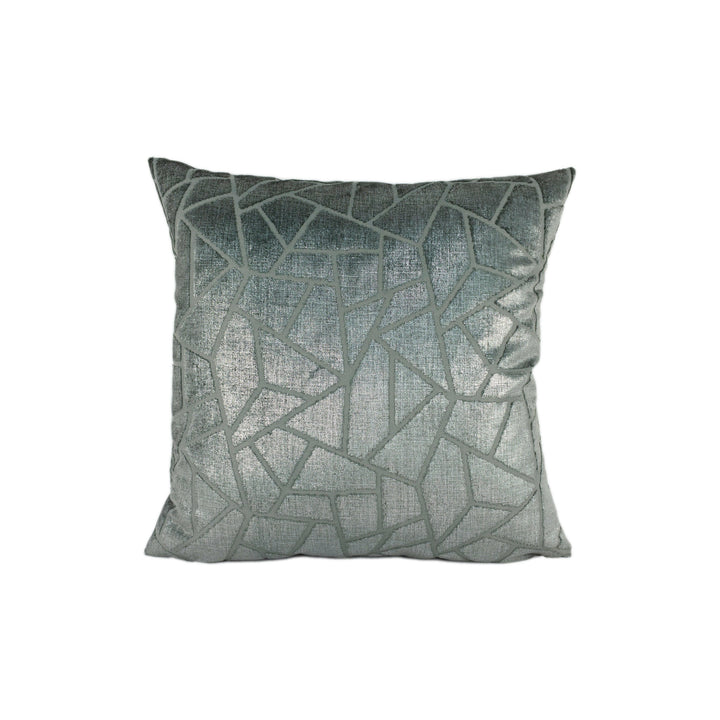 Wemyss - Madeira - Aluminium - Stunning Designer Velvet Cushion Cover Home Décor Throw Pillow.