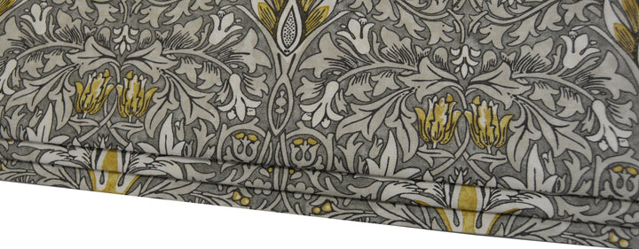 William Morris - Snakeshead - Pewter / Gold  - Made To Measure Professionally Made Roman Blind.