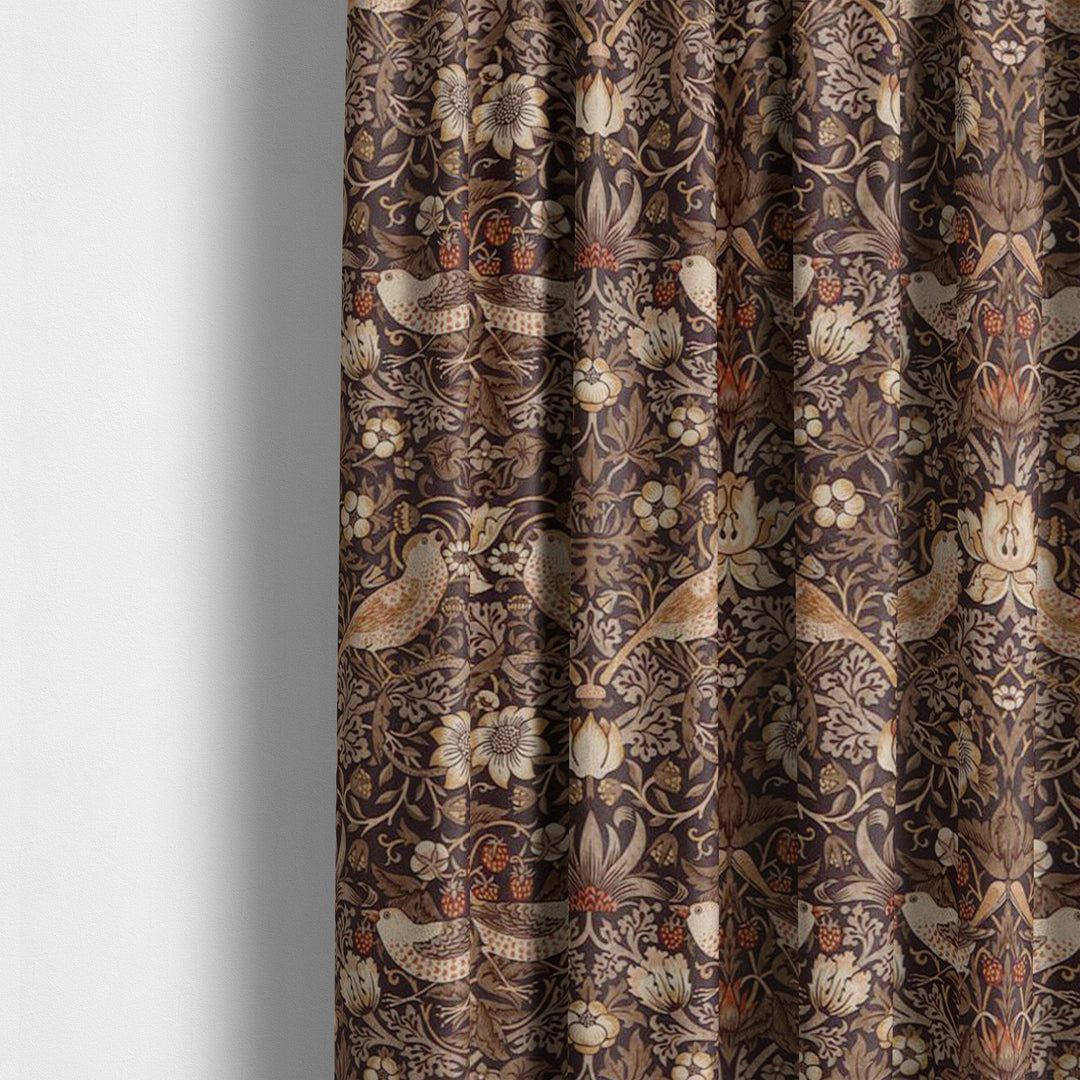 William morris strawberry thief grape gold curtains made to measure drapes designer home decor.