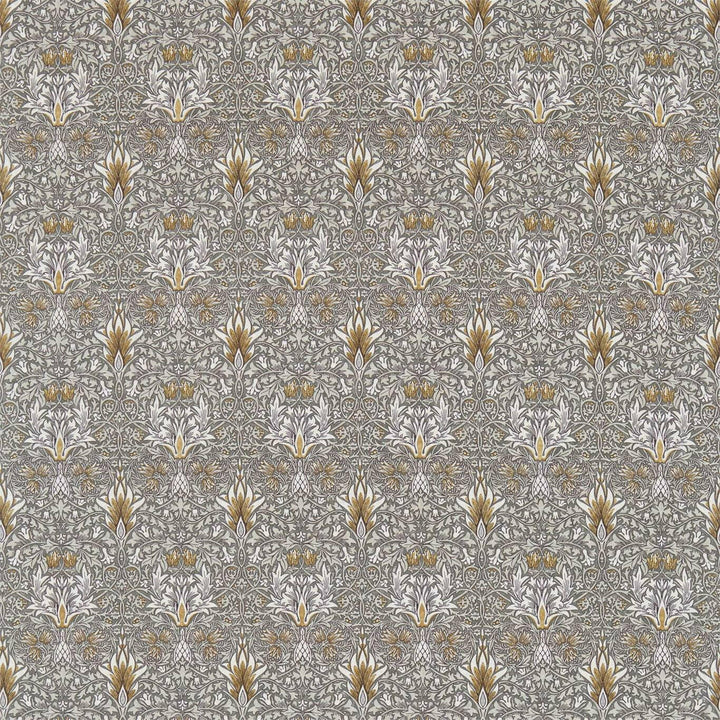 William Morris Snakeshead Pewter / Gold Curtains Made to Measure Drapes Designer Home Decor.