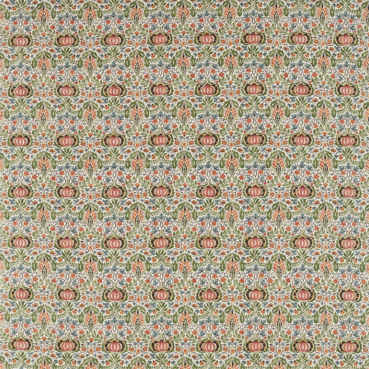 William Morris Little Chintz Olive Ochre Curtains Made to Measure Drapes Designer Home Decor.