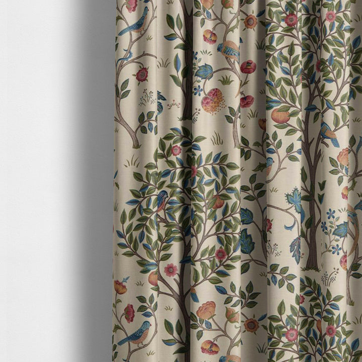 William Morris Kelmscott Tree Woad Wine Curtains Made to Measure Drapes Designer Home Decor.