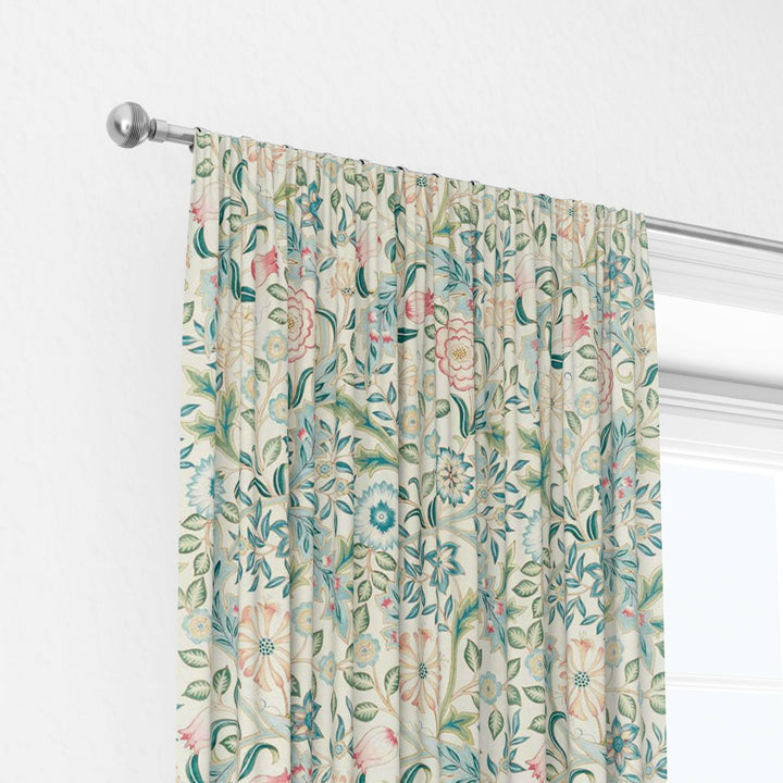 William Morris Wilhelmina Ivory Curtains Made to Measure Drapes Designer Home Decor.