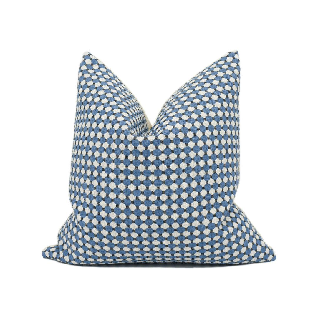 Romo - Opie - Danube - Chic Textural Geometric Dots Cushion Cover - Handmade Throw Pillow - Designer Home Décor.