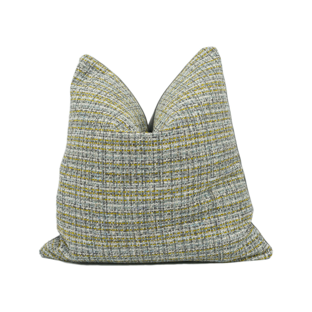 Romo - Arlo - Olivine - Colourful Rustic Decorative Weave Cushion Cover - Handmade Throw Pillow - Designer Home Décor.