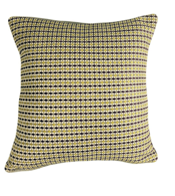 Romo - Foley - Iris - Dotted Woven Chenille Bouclé Designer Cushion Cover - Handmade Throw Pillow - Luxury Home Decor.
